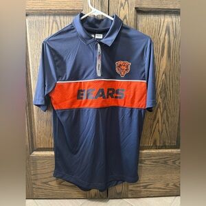 NFL Chicago Bears Team Apparel Navy Polo Shirt